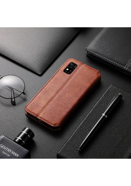 Zte Blade Flip Flip Kapak Zarif Iş Deri Kılıf Cüzdan (Yurt Dışından)