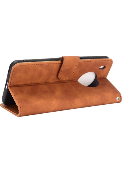 Kart ile Huawei Y9A Tam Koruma Deri Folio Flip Case Için Kılıf (Yurt Dışından)