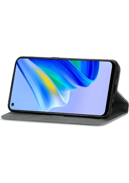 Oppo A95 4g/5g Basit Iş Kordon Fermuar Deri Kılıf (Yurt Dışından) modelleri