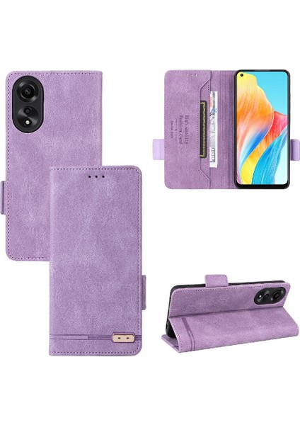 Oppo A78 4g Tam Koruma Deri Için Kılıf Folio Flip Case Kart Kapak (Yurt Dışından) fiyatları