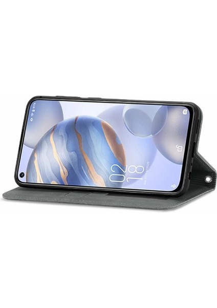 Oukitel C21 Basit Iş Deri Çanta Kordon Cüzdan Fermuar Için Kılıf (Yurt Dışından) fırsatları