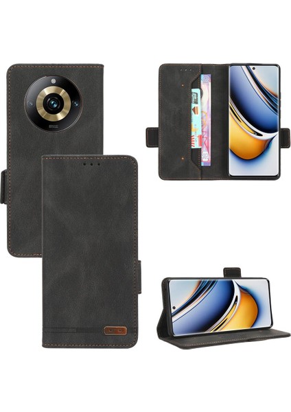 Realme 11 Pro Artı Kart Tutucu Kickstand ile Tam Koruma (Yurt Dışından)