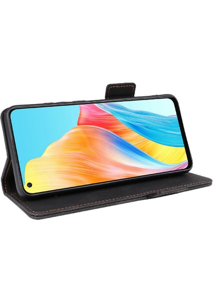 Oppo A78 4g Tam Koruma Deri Için Kılıf Folio Flip Case Kart Kapak (Yurt Dışından) modelleri