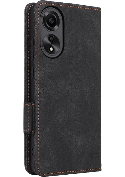 Oppo A78 4g Tam Koruma Deri Için Kılıf Folio Flip Case Kart Kapak (Yurt Dışından) fırsatları