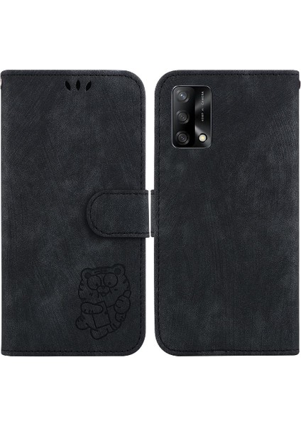 Oppo Için Kılıf A74 4G/A95 4g Cüzdan Kılıf Flip Folio Kart Cep Tutucu Sevimli (Yurt Dışından)