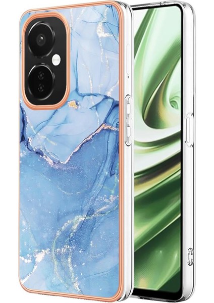 Oneplus Nord Ce 3 5g Kılıf Silikon Tampon Tpu Mermer ile Uyumlu (Yurt Dışından)