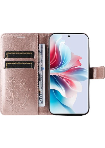 Oppo Için Kılıf Oppo 11F 5g Manyetik Kapak Flip Kickstand Kart Yuvası ile Pu (Yurt Dışından) indirimleri