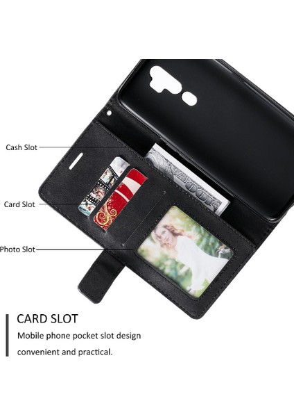 Oppo A5 Için Kılıf 2020/A9 2020 Manyetik Pu Deri Kart Tutucu Kickstand (Yurt Dışından) fırsatları