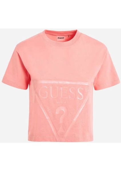 Guess kadın Adele Aktif Boxy Fit T-Shirt