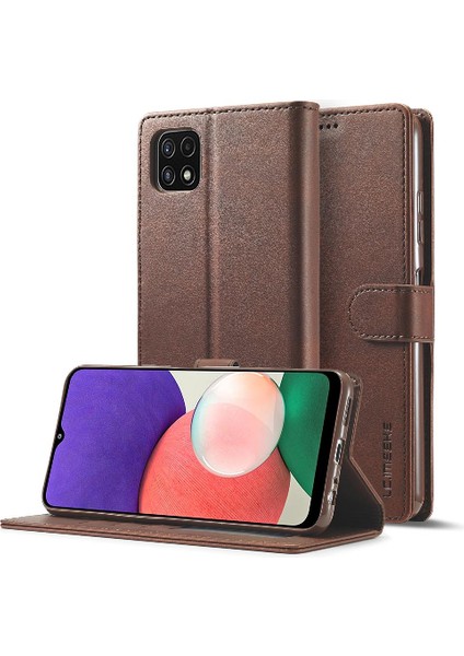 Samsung Galaxy A22 5g Kart Yuvaları Cüzdan Buzağı Doku Yatay (Yurt Dışından) indirimleri
