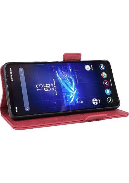 Kart Tutucu Kickstand Kart Ekleme ile Asus Rog Telefon 8 Için Kılıf (Yurt Dışından)