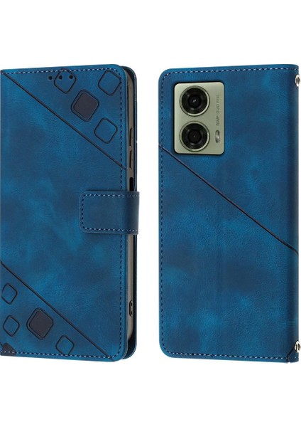 Motorola Moto G24 4G/G04 4g Kart Tutucu Cüzdan Kapak Çevirin Deri (Yurt Dışından)