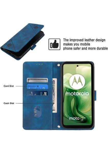 Motorola Moto G24 4G/G04 4g Kart Tutucu Cüzdan Kapak Çevirin Deri (Yurt Dışından) fırsatları