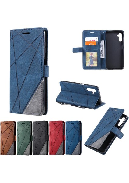 Samsung Galaxy A15 4g/5g Kart Tutucu Kickstand Pu Deri Cüzdan (Yurt Dışından)