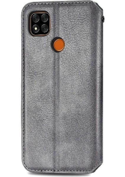 Xıaomı Redmi 9c Için Kılıf Moda Tasarım Kılıf Cüzdan Fonksiyonu Çevirin (Yurt Dışından)