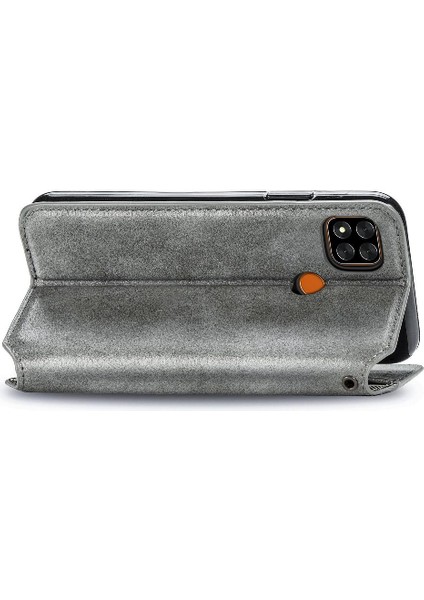 Xıaomı Redmi 9c Için Kılıf Moda Tasarım Kılıf Cüzdan Fonksiyonu Çevirin (Yurt Dışından)