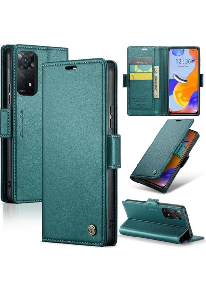 Xiaomi Redmi Not 11 Pro 4g Için Caseme Durumda/5g Cüzdan Durumda Kart Yuvası Anti (Yurt Dışından)