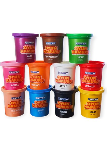 Oyun Hamuru 120GR x 11 Renk