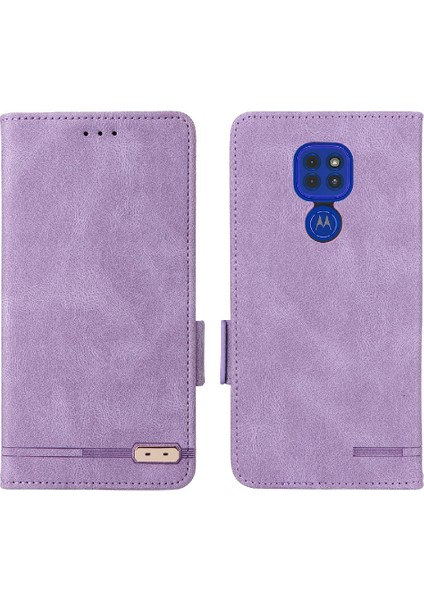 Motorola Moto G9PLAY Için Kılıf/g9 Tam Koruma Deri Folio Flip Case (Yurt Dışından)