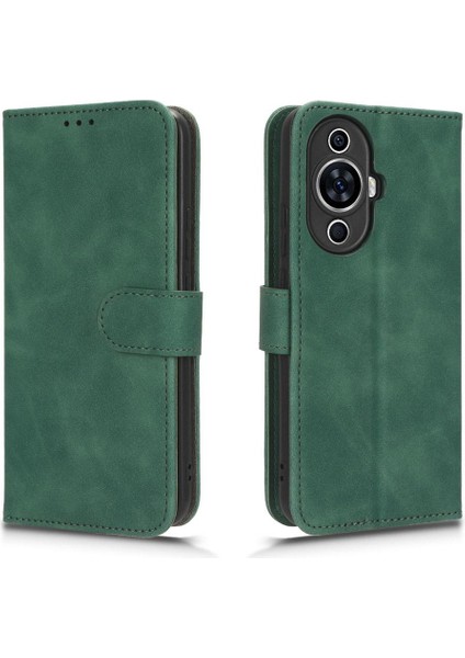 Huawei P30 Lite Deri Folio Flip Case Kart Ekleme Kapak Için Kılıf (Yurt Dışından)