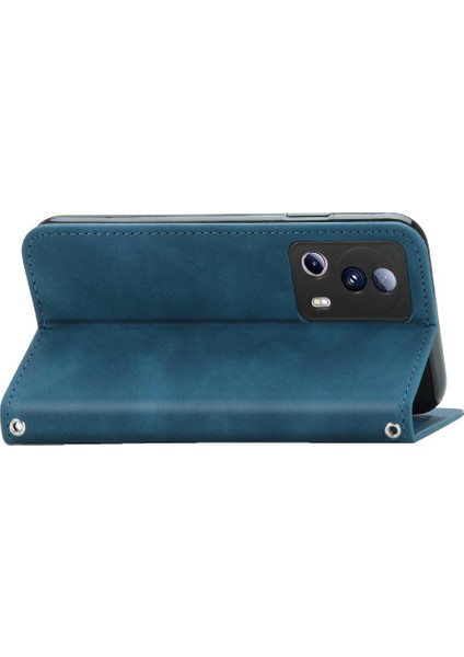 Xiaomi 13 Lite Için Kılıf Deri Kılıf Darbeye Cüzdan Basit Iş (Yurt Dışından) modelleri