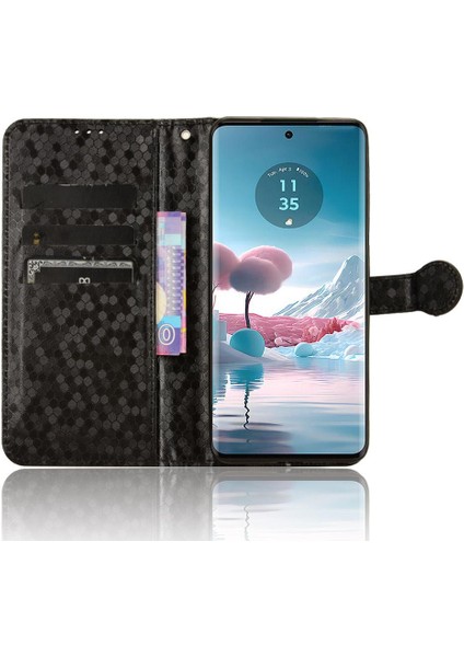 Motorola Kenar 40 Neo 5g Manyetik Toka Deri Cüzdan Kapak Için Kılıf (Yurt Dışından) fırsatları