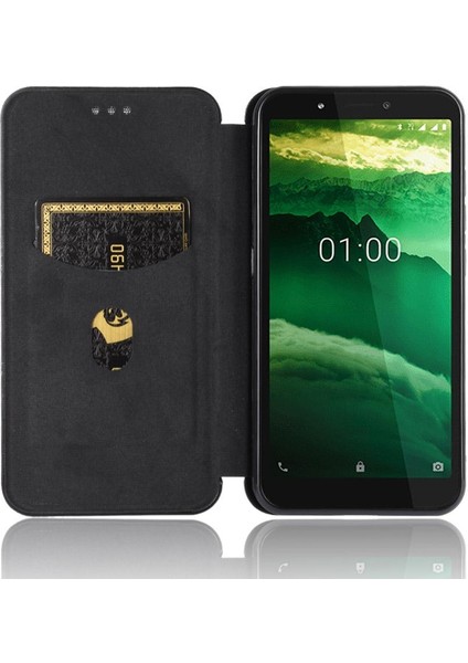 Nokia C2 Deri Folio Flip Case Için Kılıf Tam Koruma Kartı Ekleme (Yurt Dışından) modelleri