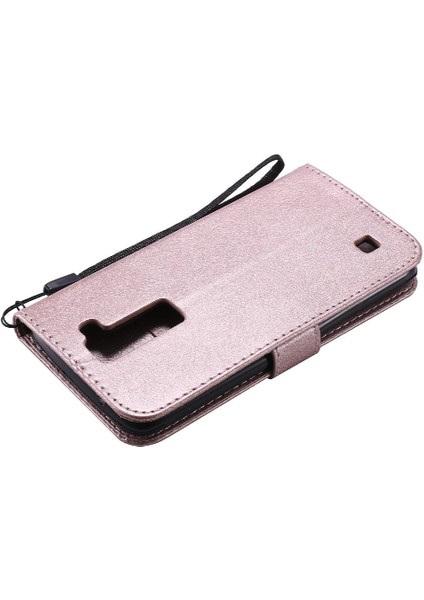 Lg K7 Için Flip Case/k8 Klasik Düz Renk Kart ile Yüksek Kaliteli Deri (Yurt Dışından) fırsatları
