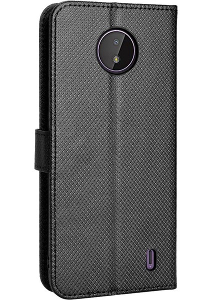 Nokia C10/C20 Kickstand Manyetik Cüzdan Kart Tutucu Kapak Için Kılıf (Yurt Dışından) modelleri