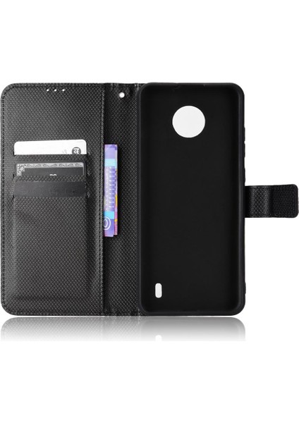Nokia C10/C20 Kickstand Manyetik Cüzdan Kart Tutucu Kapak Için Kılıf (Yurt Dışından) fırsatları