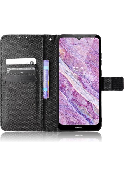 Nokia C10/C20 Kickstand Manyetik Cüzdan Kart Tutucu Kapak Için Kılıf (Yurt Dışından) indirimleri