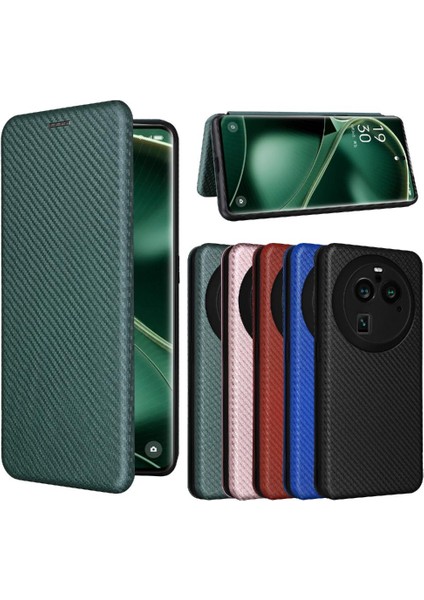 Xiaomi Redmi Poco X6 Pro Manyetik Karbon Fiber Kart Ekleme Için Kılıf (Yurt Dışından)