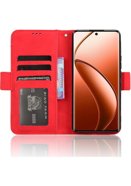 Realme 12 Artı 5g Deri Cüzdan Kapak Manyetik Kapatma Kartı (Yurt Dışından) fırsatları