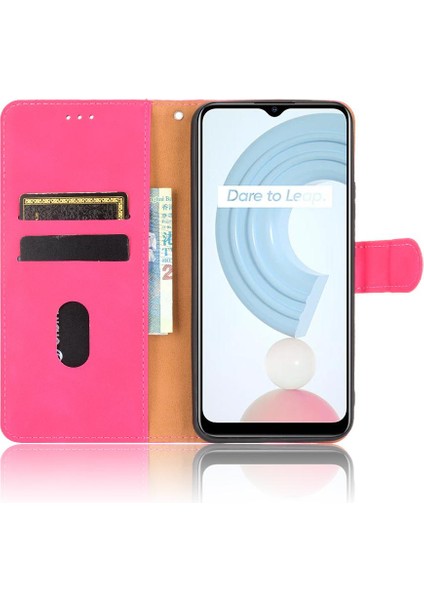 Realme C53 4g Koruyucu Kapak Için Kılıf Deri Folio Flip Case Tam (Yurt Dışından)