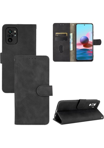 Xiaomi Redmi NOTE10 4g/not 10S Deri Folio Flip Case ile (Yurt Dışından)