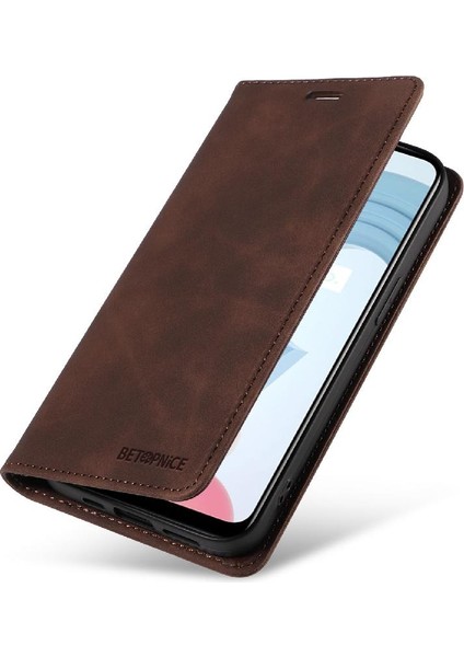 Realme C21/C21Y/C25Y Manyetik Pu Deri Folio Cüzdan Koruyucu Kılıf (Yurt Dışından) indirimleri