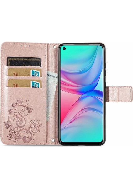 Infinix Sıcak 10 Flip Kapak Için Dört Yapraklı Yonca Deri Kılıf Kısa (Yurt Dışından) fırsatları