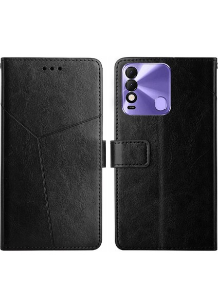Tecno Spark 8 Telefon Kılıfı Için Kılıf Deri Cüzdan Kapak Çevirin Kitap Katlanır (Yurt Dışından)