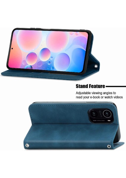 Redmi Için Kılıf K40/K40 Pro Kılıf Cüzdan Kapak Kapak Darbeye (Yurt Dışından) modelleri