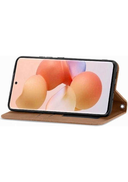 Xiaomi 12 Lite Için Kılıf Cüzdan Kapak Çevirin Basit Iş Darbeye Vaka (Yurt Dışından)