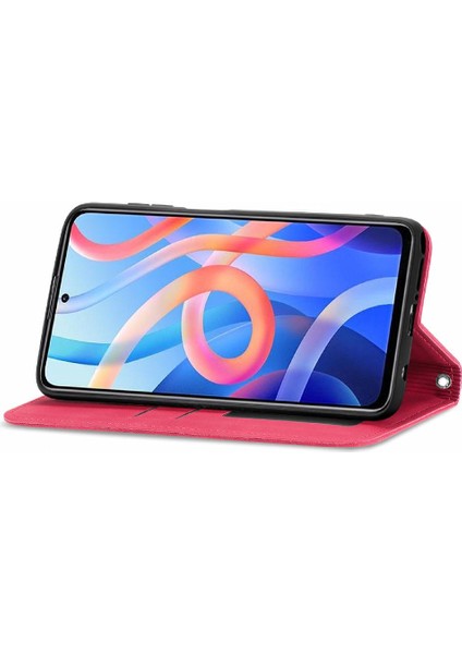 Redmi Not 11 Için Kılıf Basit Iş Cüzdan Deri Kılıf Darbeye (Yurt Dışından) modelleri