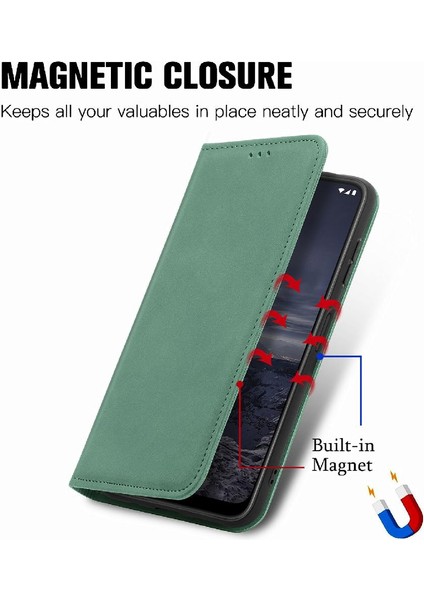 Nokia G21 Flip Kapak Için Kılıf Darbeye Cüzdan Deri Kılıf Basit (Yurt Dışından) fırsatları