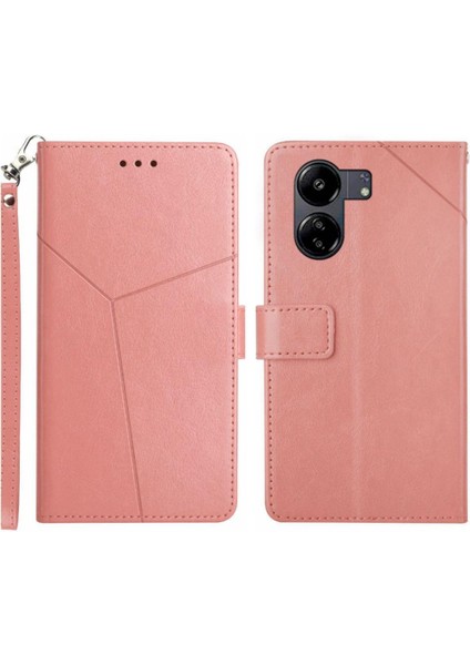 Xiaomi Redmi 13C 4g Telefon Kılıfı Için Kılıf Darbeye Tpu Kabuk Deri Çevirme (Yurt Dışından)