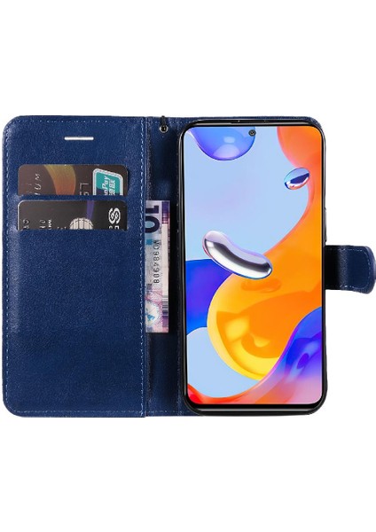 Xiaomi Redmi Not 11 Için Flip Case Pro 4g/5g Kart Yuvası ile Yüksek Kalite (Yurt Dışından)
