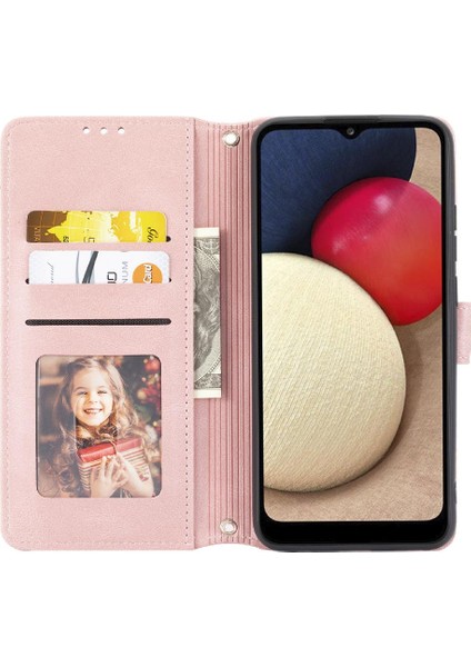 Samsung Galaxy M02S Için Flip Case Cüzdan Kılıf Darbeye Koruyucu Pu (Yurt Dışından) fırsatları