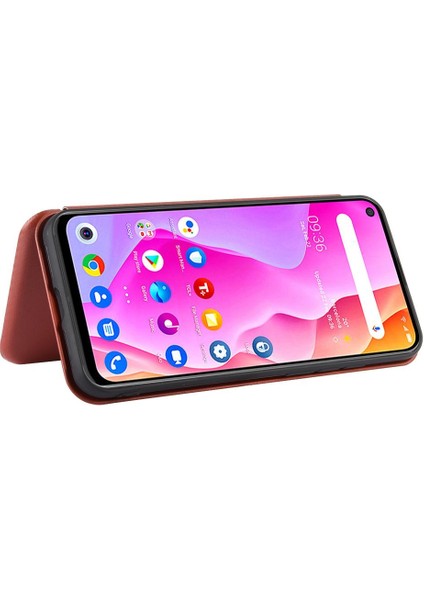 Tcl 10L/10LITE Tam Koruma Kartı Ekleme Deri Folyo Için Kılıf (Yurt Dışından)