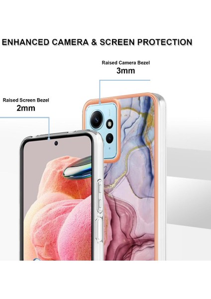 Xiaomi Redmi Not 12 4g Kılıf ile Uyumlu (Yurt Dışından)