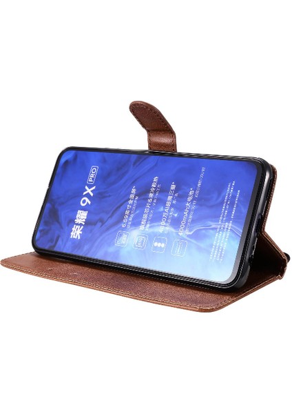 Onur 9x Için Flip Case/9x Pro Klasik Düz Renk Yüksek Kaliteli Deri (Yurt Dışından) indirimleri