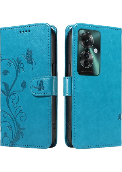Oppo Oppo 11F 5g Için Flip Case ve El Kayışı Cüzdan Telefon ile Kart Yuvası (Yurt Dışından) indirimleri