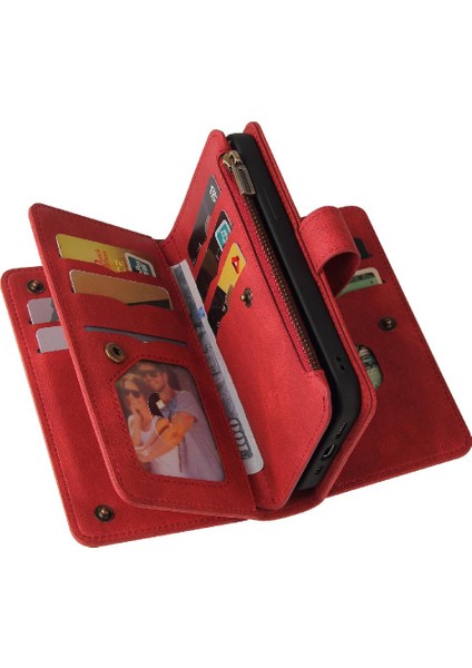 Kart Yuvası Standı ile Motorola G14 4g Pu Deri Manyetik Kapatma Için Kılıf (Yurt Dışından) modelleri
